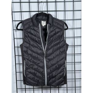 Gap ColdControl Lite‎ Puffer Vest Womens S Black Winter Outdoor Gorpcore Classic